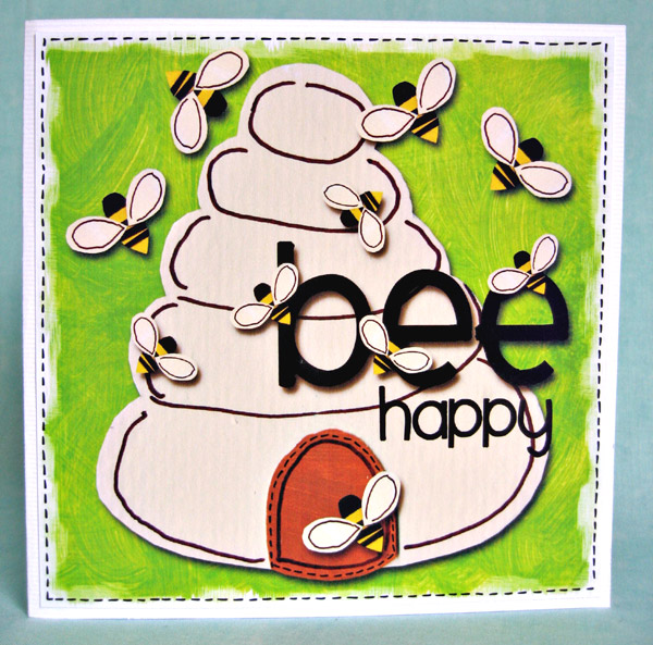 Bee Happy (hybrid card)