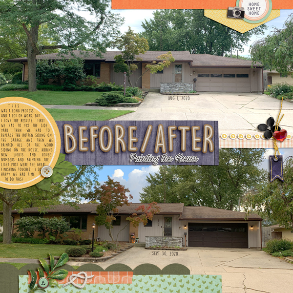 Before & After House Painting