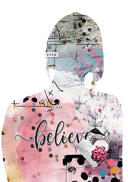 believe - Art Journaling-What's on the INside!?!
