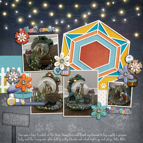 Bella Notte snow globe