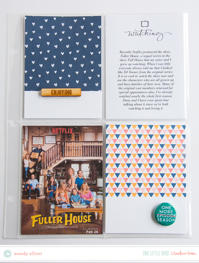 Binge Watch | 6x8 Pocket Page