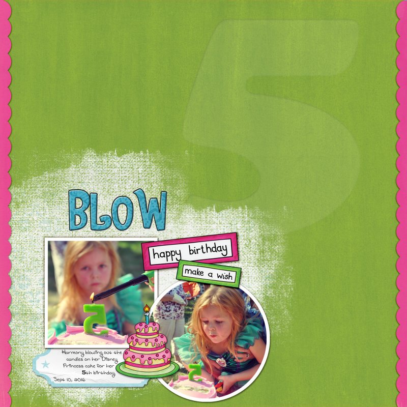 Blow Birthday Cake