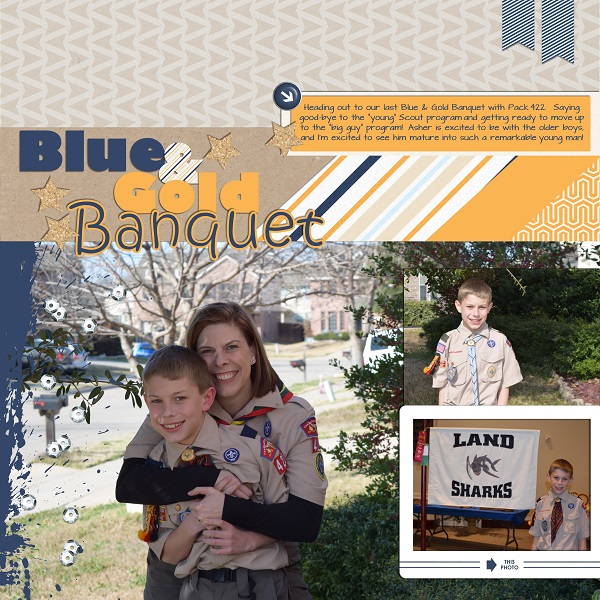 Blue & Gold