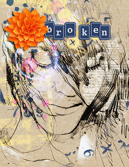 broken
