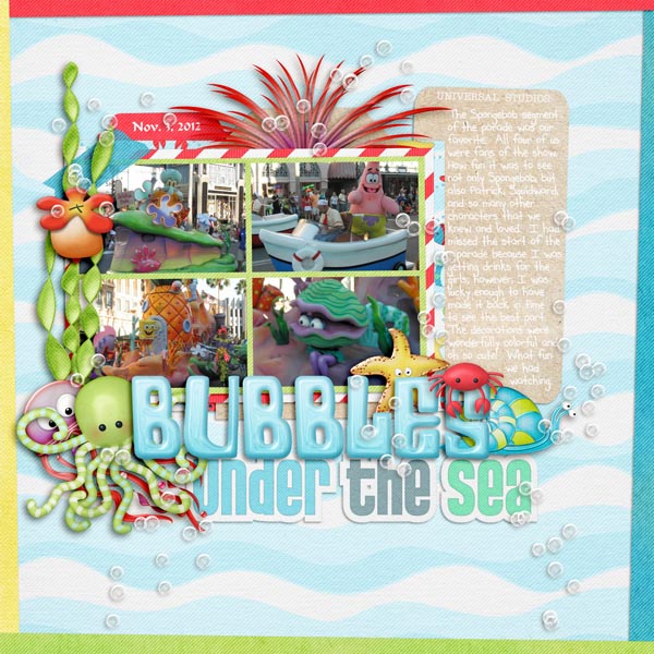 Bubbles Under the Sea