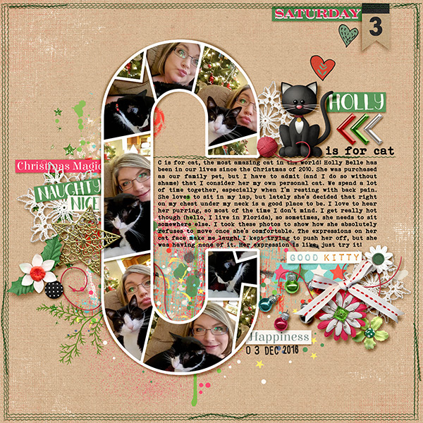 C is for Cat - MOC5 January 1 Challenge