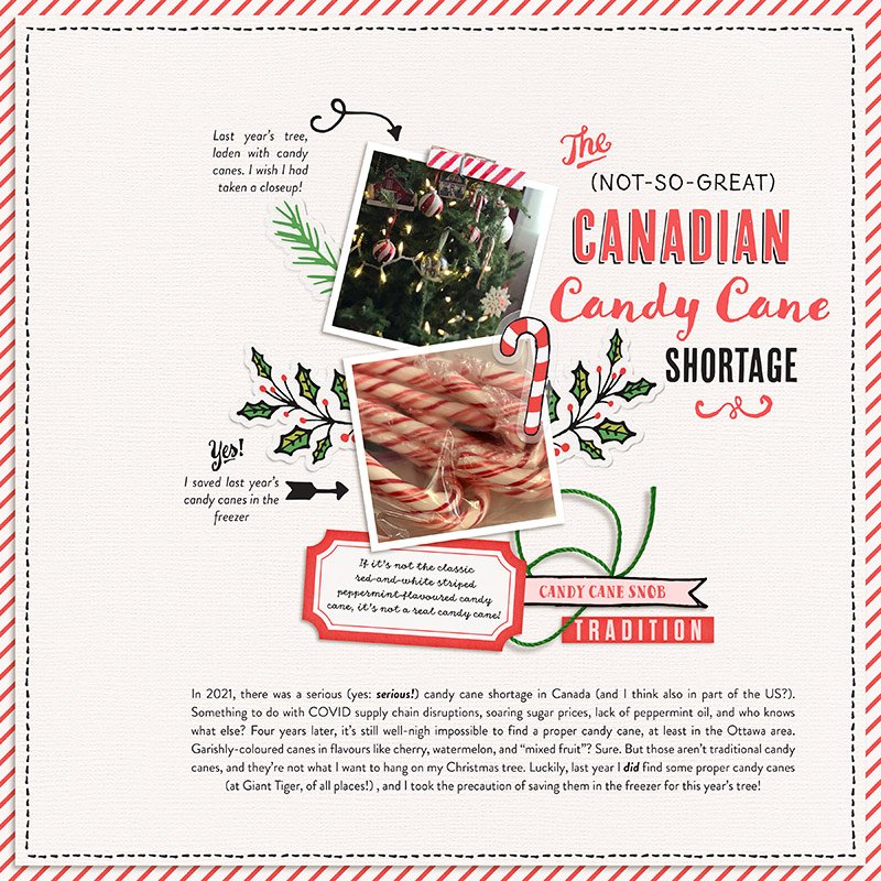 Candy Cane Shortage