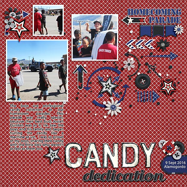 Candy Dedication - HOmecoming Parade