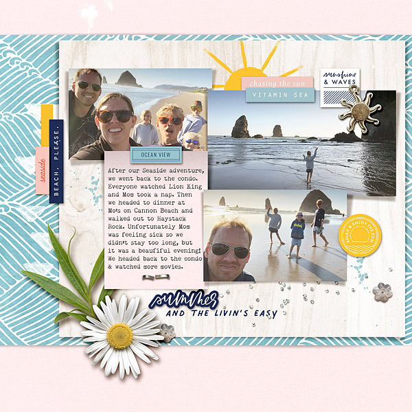 cannon beach, p.2 - MOC day 7