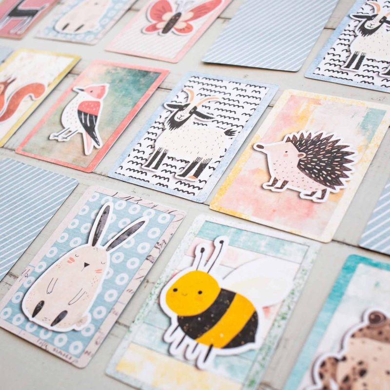Card Matching game - Close-up
