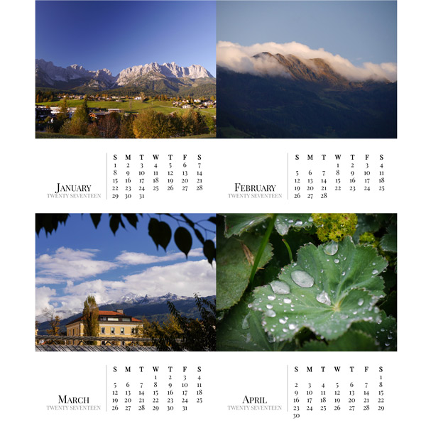 CD Case Calendar 2017 page 1