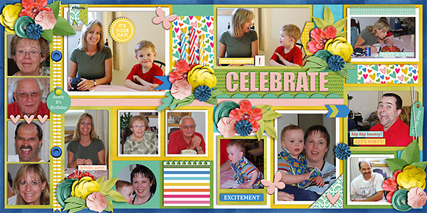 Celebrate (double page)