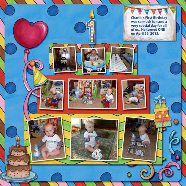 Challenge 26 - First Birthday