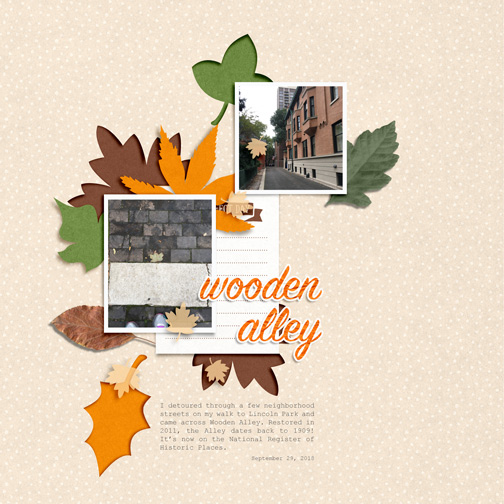 Chicago: Wooden Alley