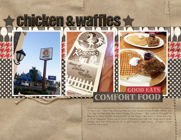 Chicken and waffles
