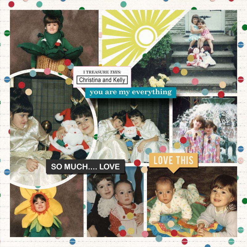 Christina And Kelly Sahlin Studio July Challenge.