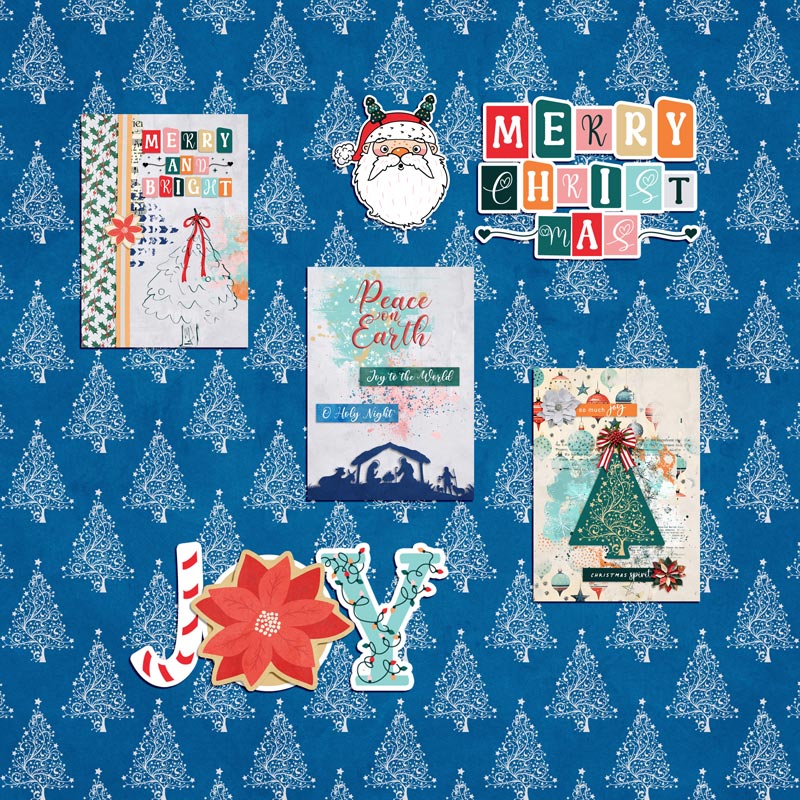 Christmas ATCs - December AJM Week 1