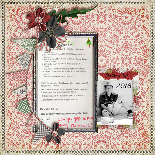 Christmas List