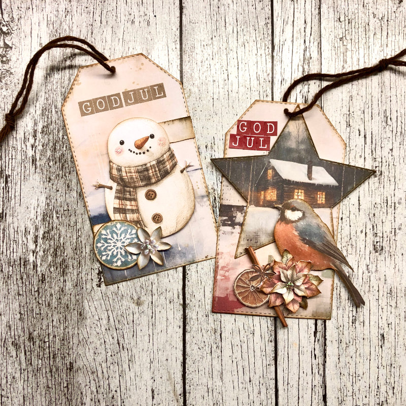 Christmas Tags - hybrid