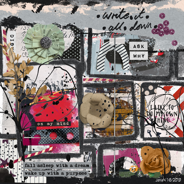 Collage - January Challenge