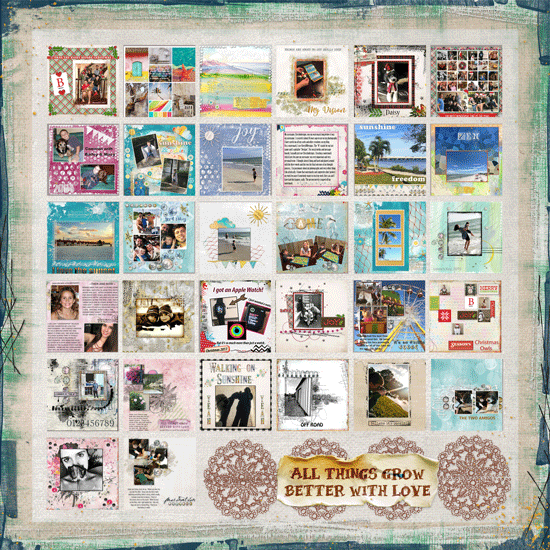 Collage of Layouts