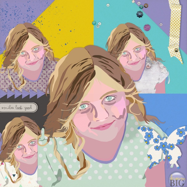Collage portrait No 8 or is it 9?