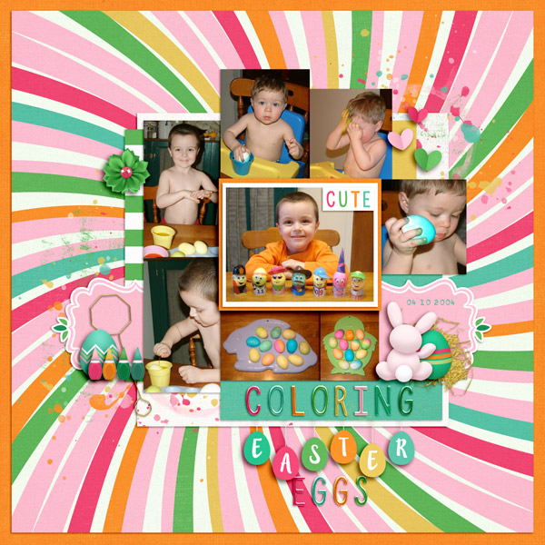 Coloring Easter Eggs