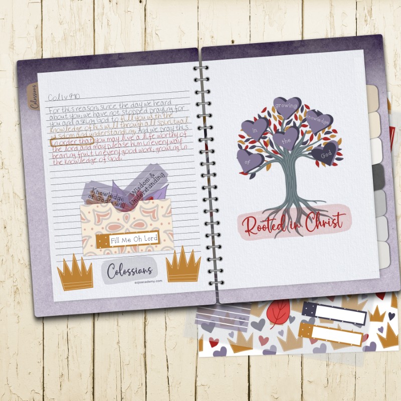 Colossians Bible Journaling