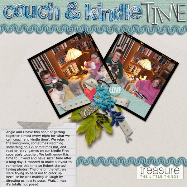 Couch and Kindle Time - MOC Challenge #20 Pimp this Page