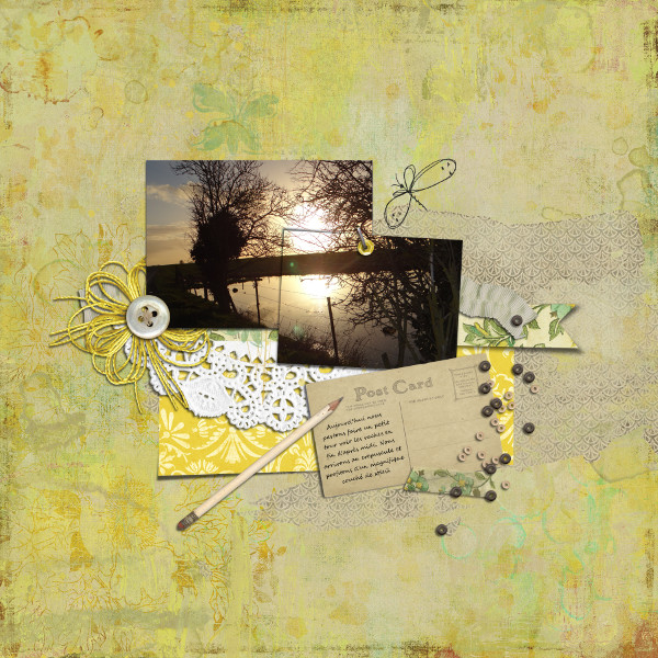 Couche de soleil