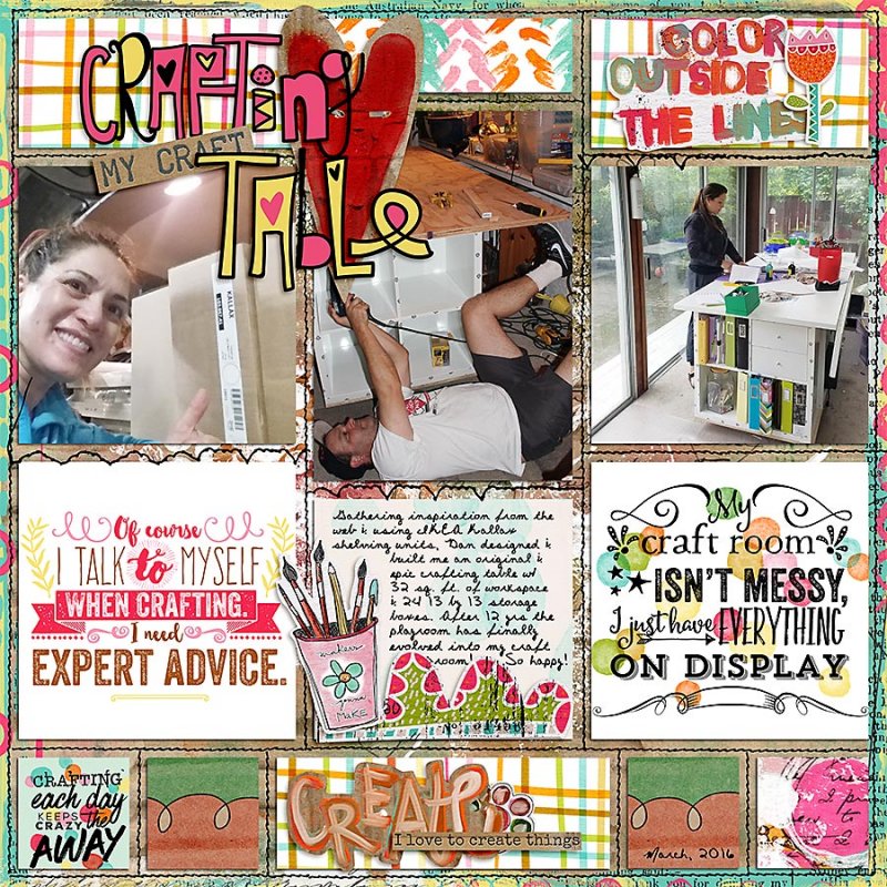 Crafting by Craft Table