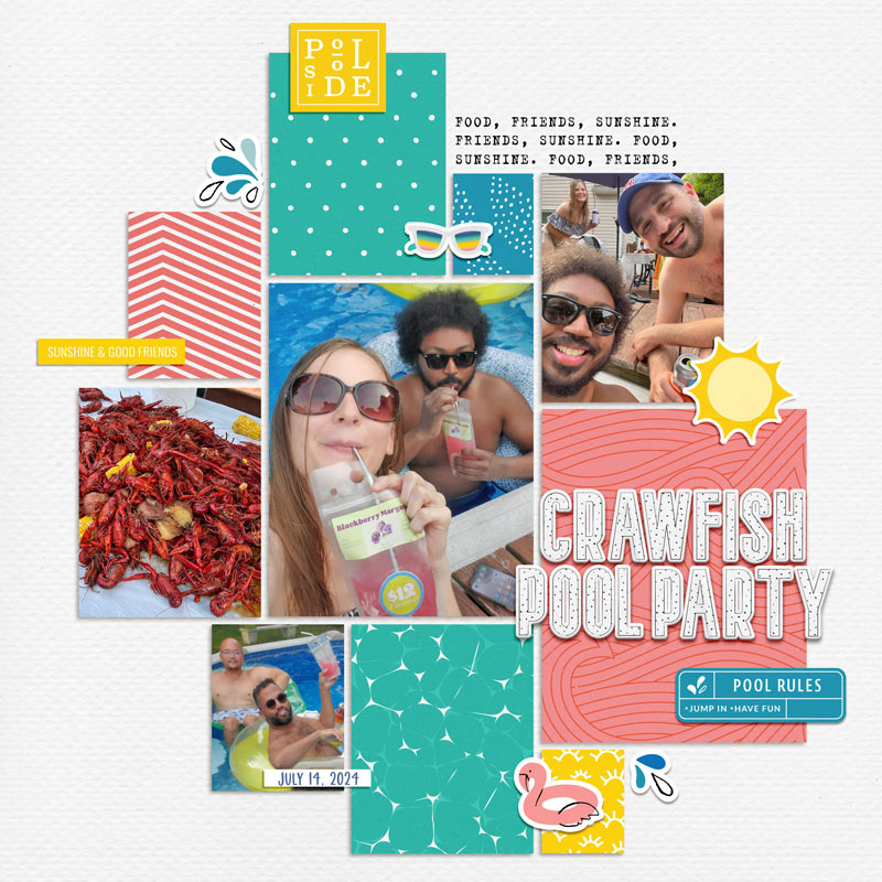 Crawfish Pool Party