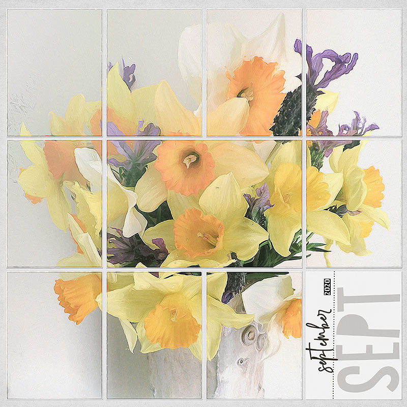 DAFFODILS - SEPT 2020 - RIGHT PAGE