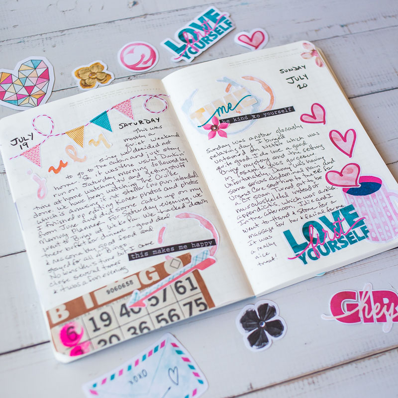 Daily Journal - Luv Ya Self Girl Kit