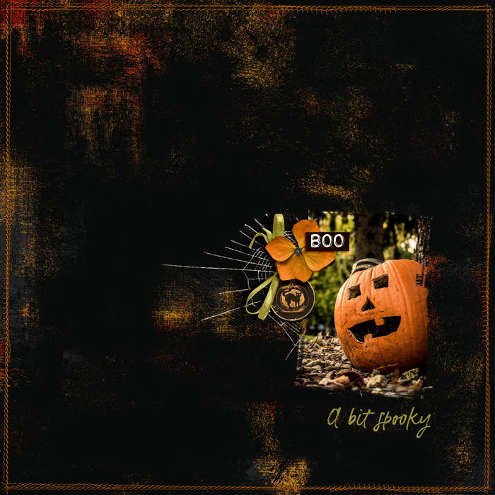 Dark Background Scrap Challenge | Halloween Bash 2022