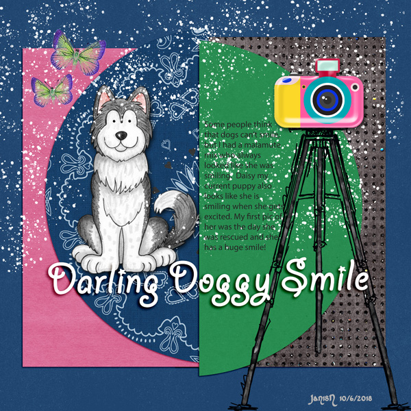Darling Doggy Smile - October MIS