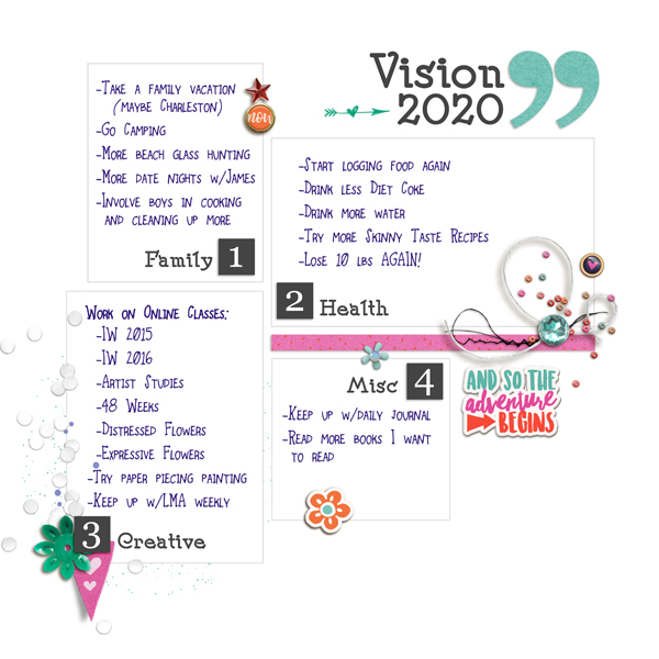 Day 11 - Vision Board 2020