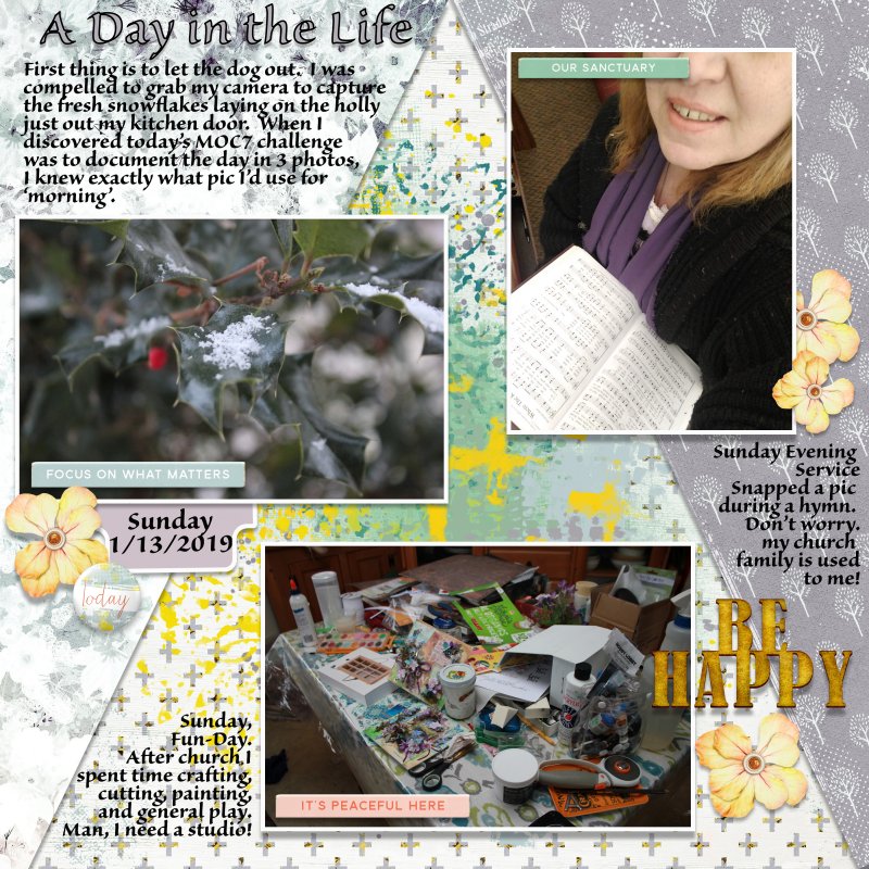 Day 13- A Day In The Life
