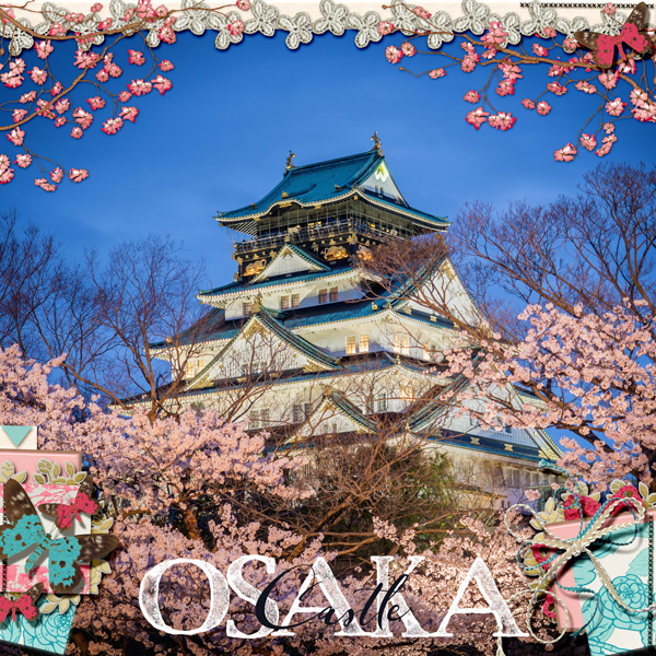 DAY 20_SIMPLE TEMPLATE_Japan's Osaka Castle (londoncuppa)