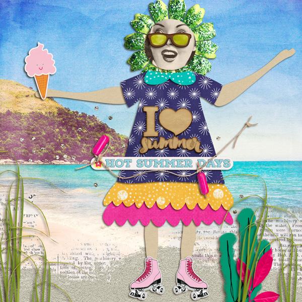 Day 25 - Art Doll Summer