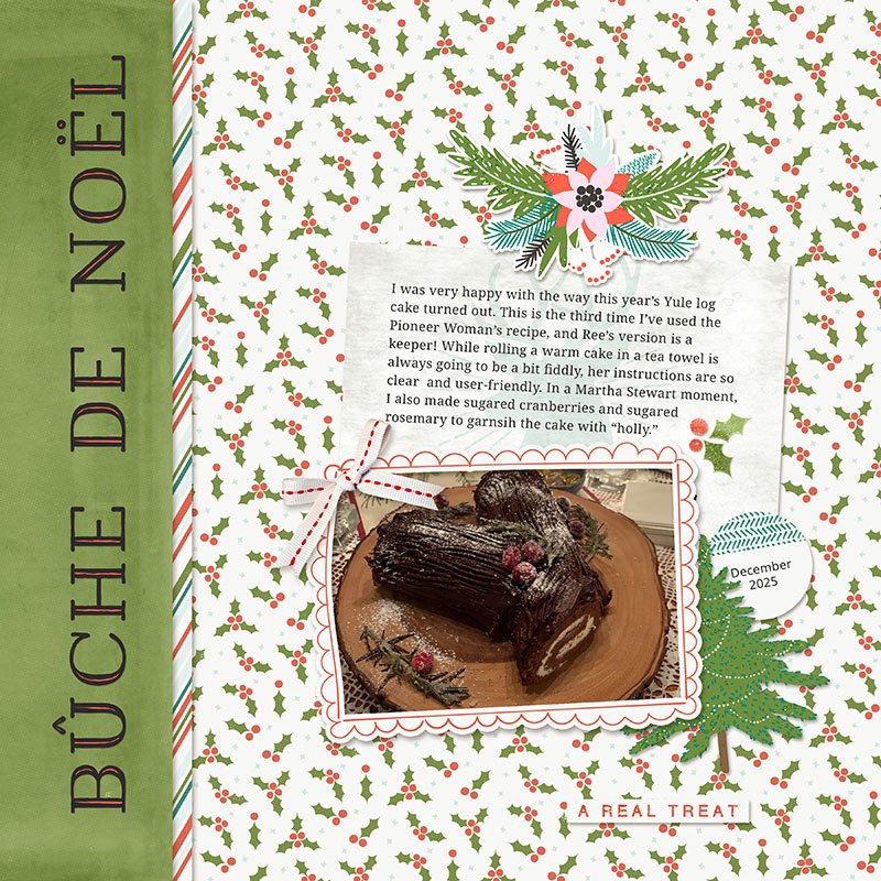 Day 3: Bûche de Noël