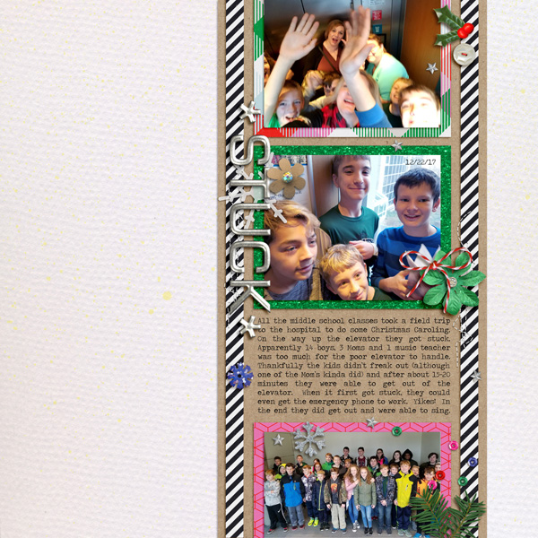 Day 30 - Caroling Elevator Stuck