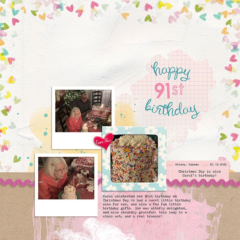 Day 4: Happy Birthday, Carol!