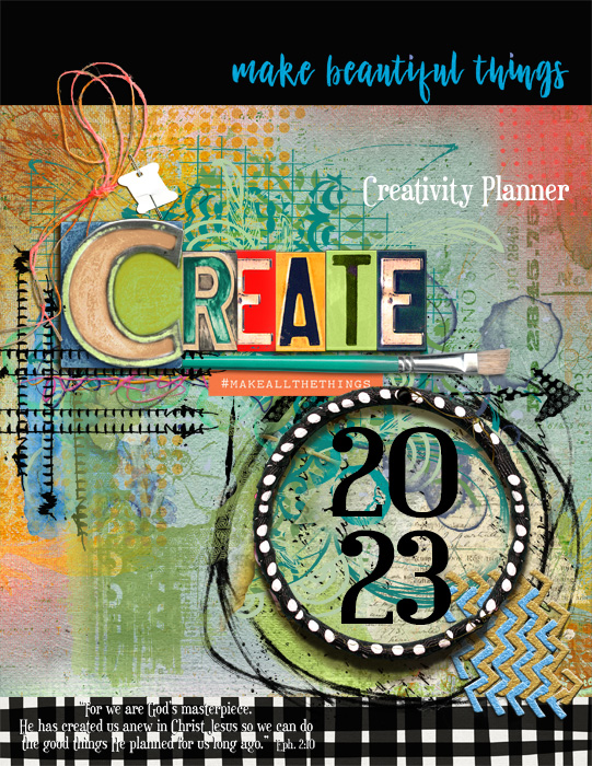 Day 6 Photoless Creativity Planner Cover