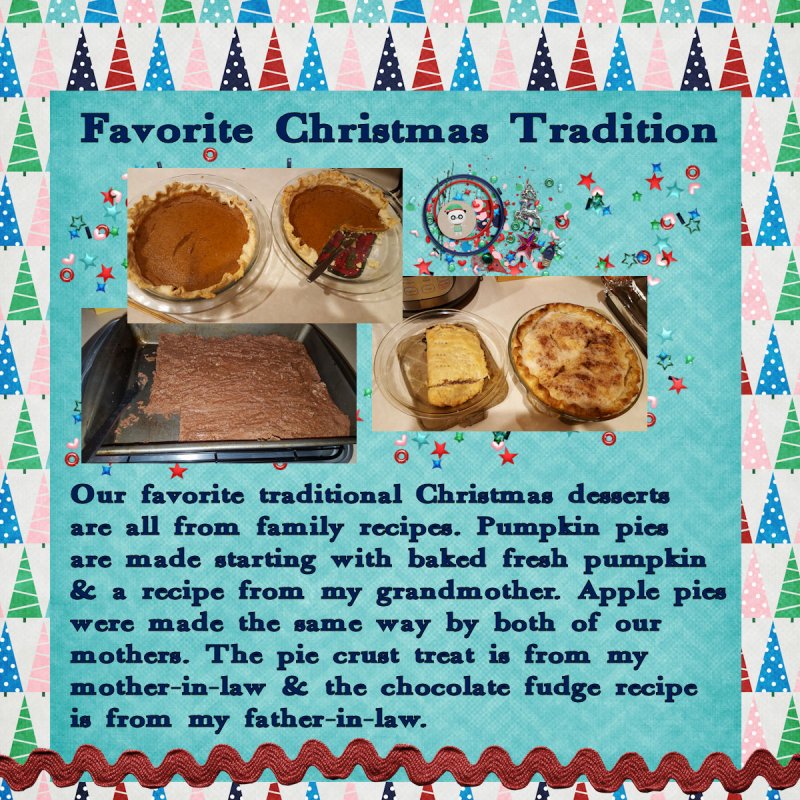 Day 7 Favorite Holiday Tradition