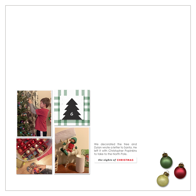 December 6 (2018) Decorating the Tree