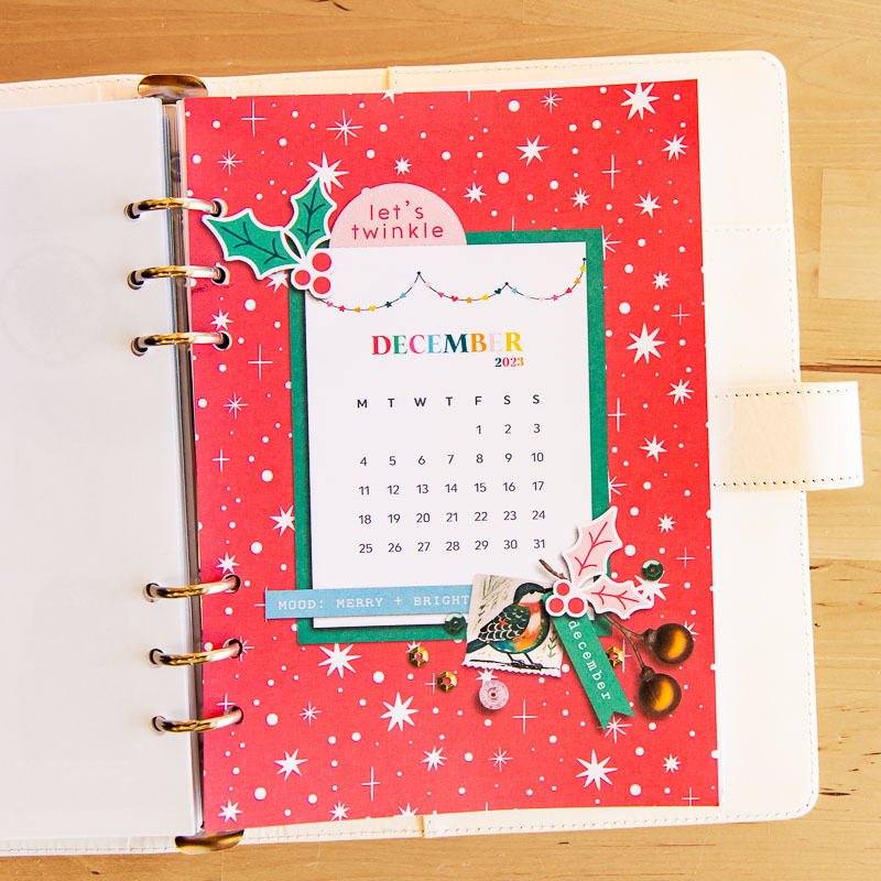 December Planner Cover (hybrid)