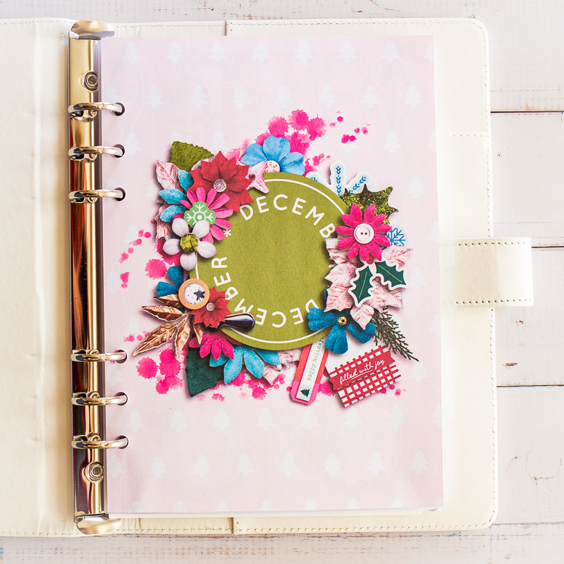 December Planner Cover