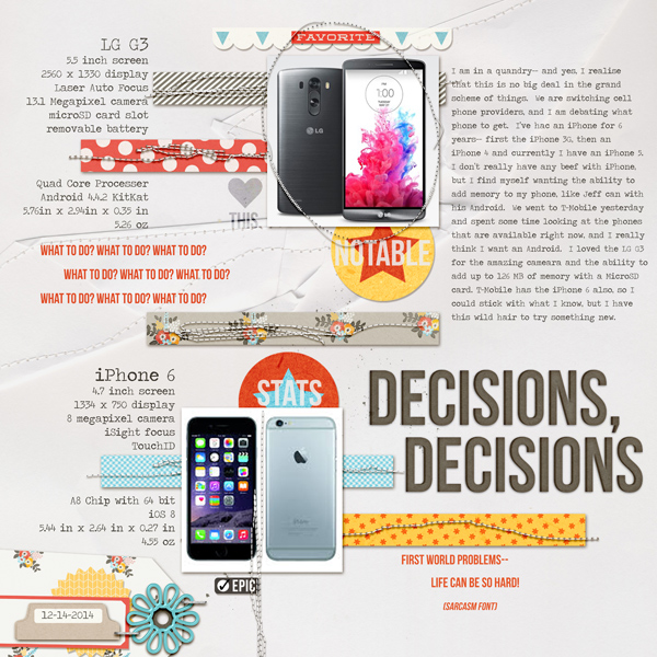 Decisions, Decisions