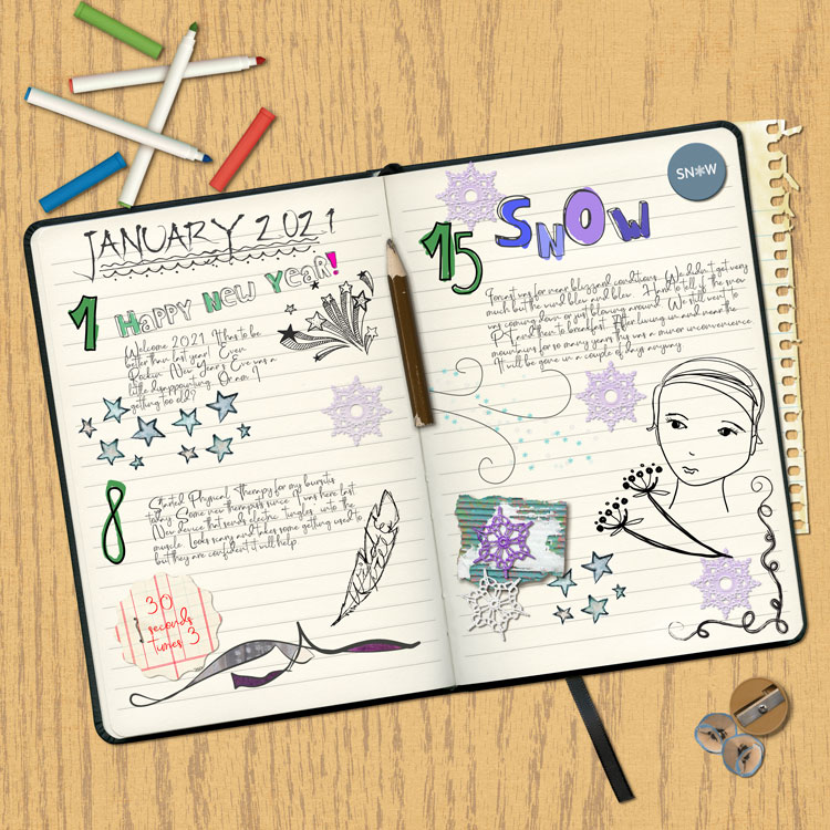 Diary-snow